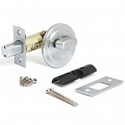 Картинка Задвижка дверная Apecs L-0108-CRM матовый хром